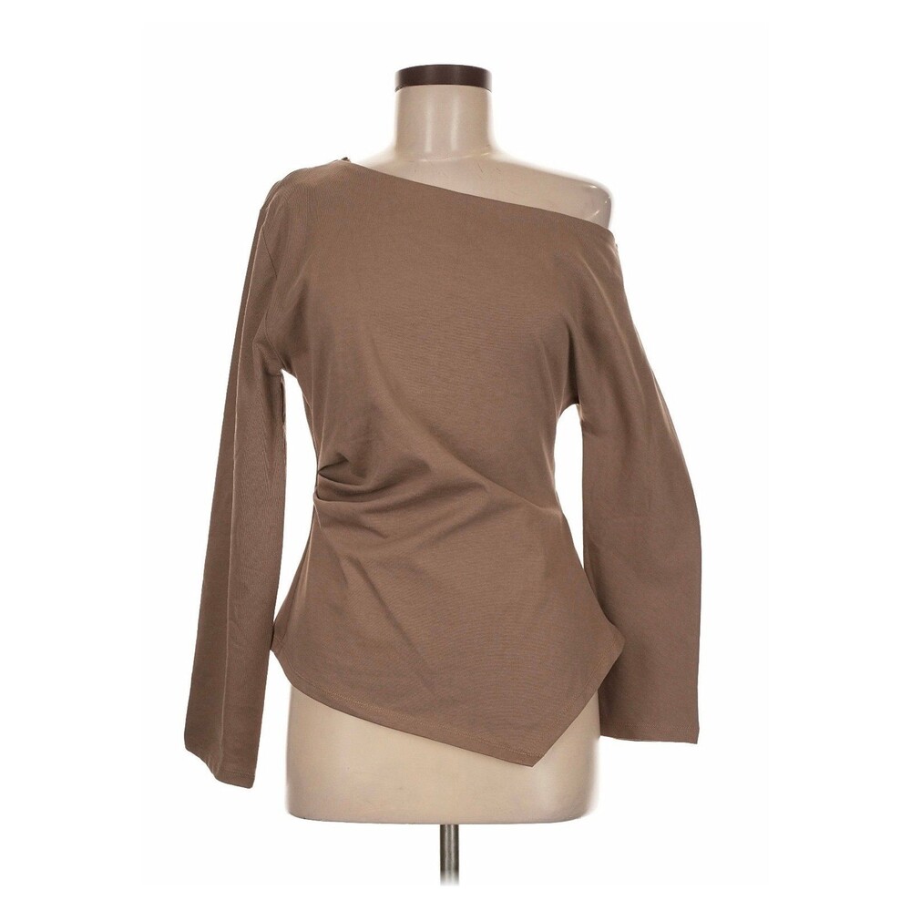 NWT Zara Asymmetric Long Sleeve Size M